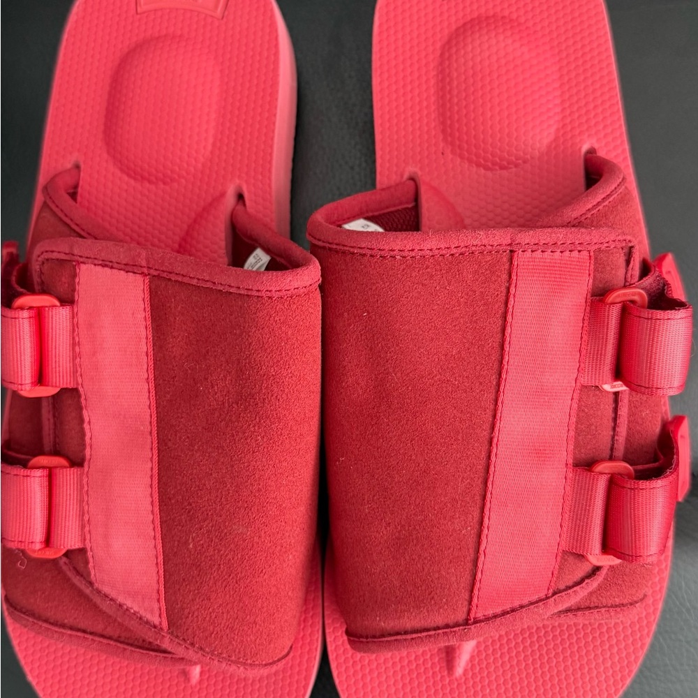 Suicoke Red Sandals